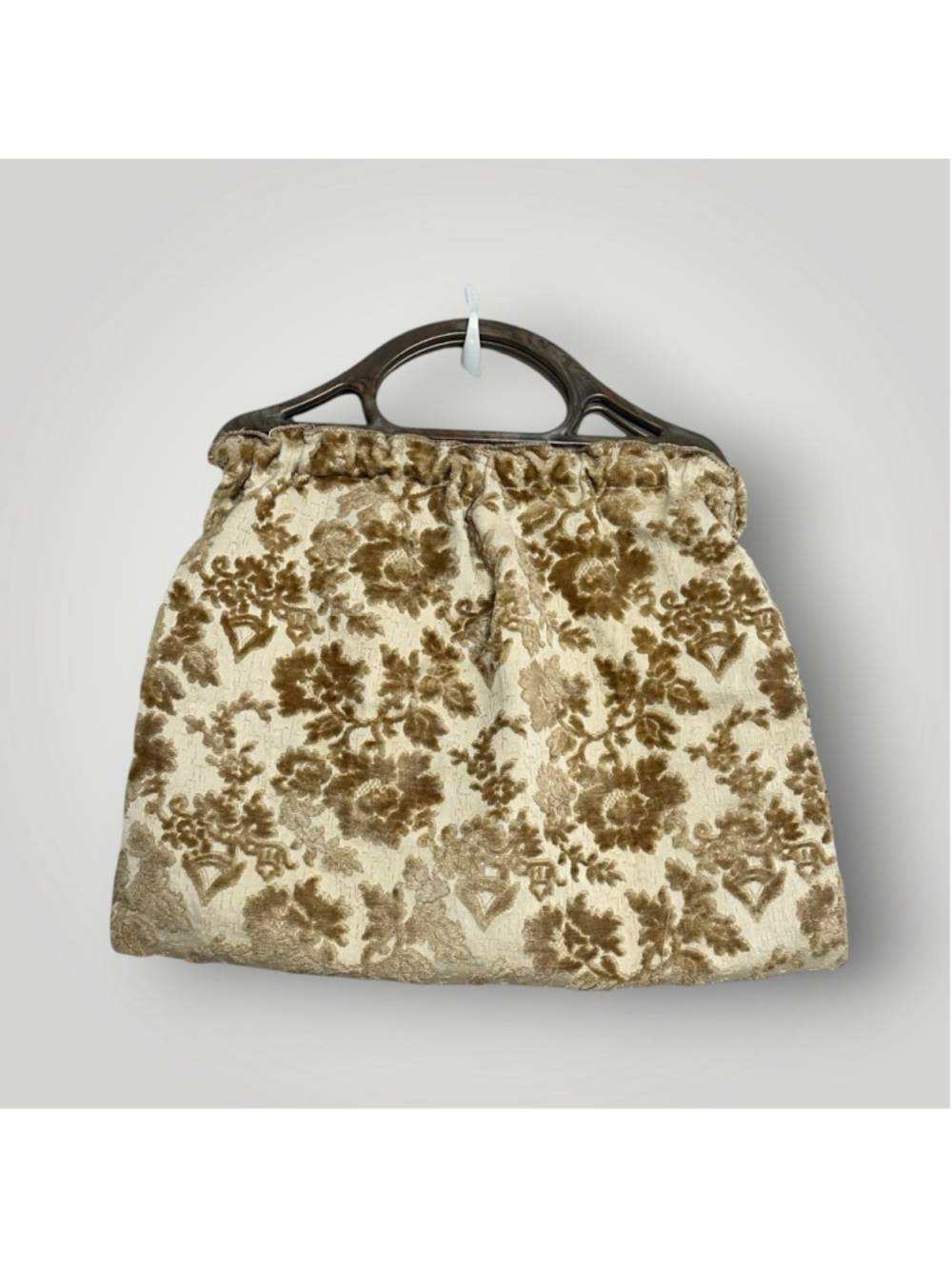 Vintage Tapestry Floral Handbag boho cottage